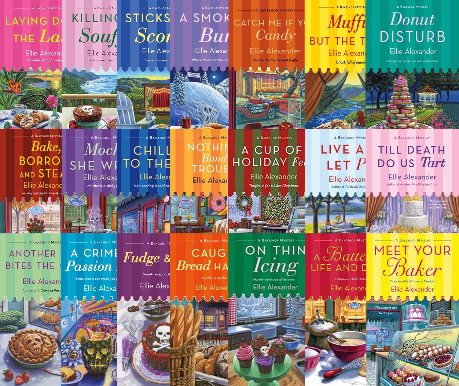 Series Spotlight The Mysteries by Ellie Alexander Mostly